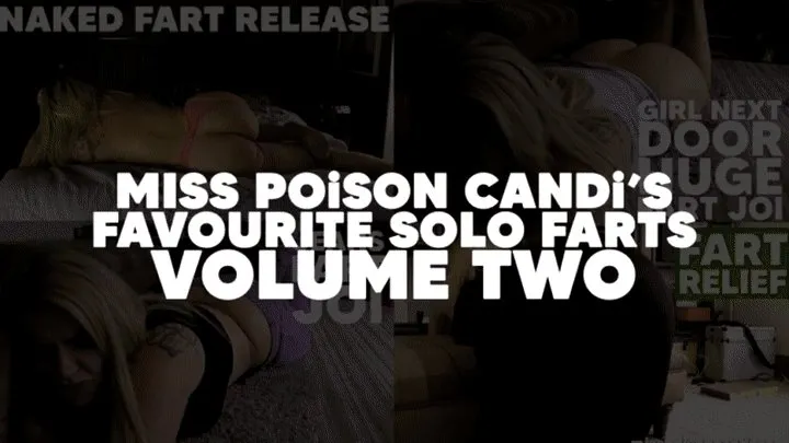 Miss Poison Candi&#039;s Favourite Solo Farts Volume Two
