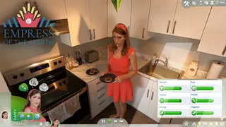 The Sims Live Action Fattening - Part One