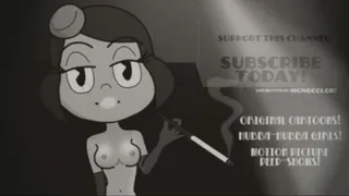 Vintage Cartoon Smoking Fetish Animation