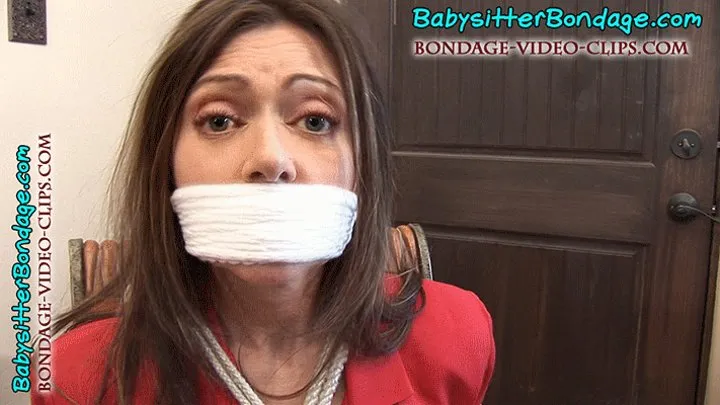 Office Step-Mom Natasha Flade Chair-Tied & Gagged THREE Times After Work! ( - MP4) #GAGTALK #CHAIRTIED #BONDAGE #DID
