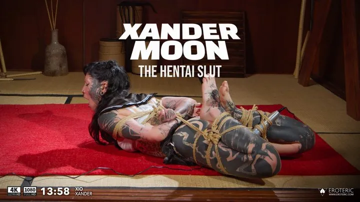 Xander Moon the hentai slut : bondage orgasms