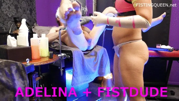 UV-Light Fisting - Anal Machine fucking - Elbow Deep Anal Play Session #69