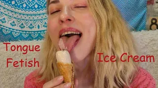 Ice cream and my tongue