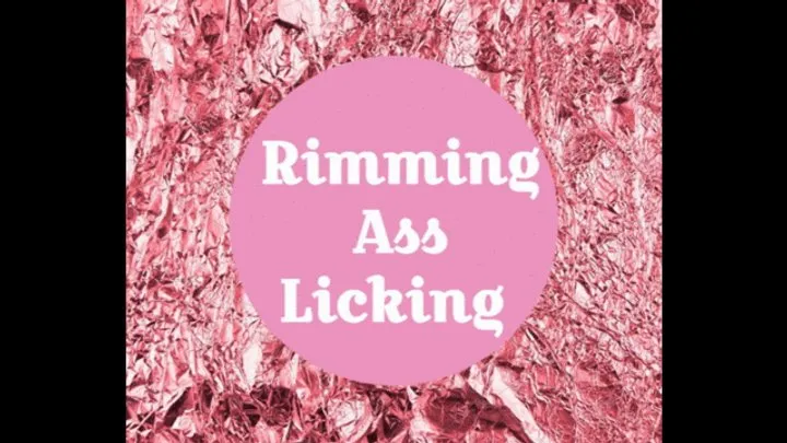 Rimming Ass Licking