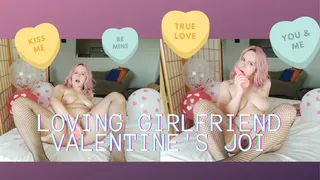 Loving girlfriend Valentines JOI