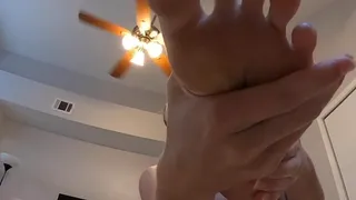 Giantess Stepson Hides and Worships her feet and asshole