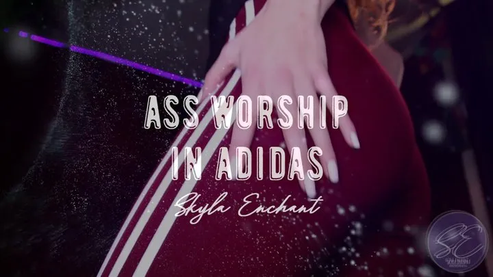 Ass Worship in Adidas