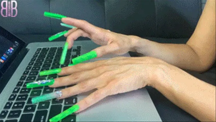 Green Nail Typing