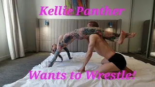 Kellie Panther Wants to Wrestle!