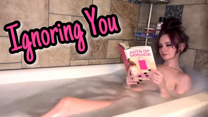 Ignoring You Bathing and Reading RIPOFF