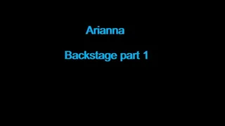 Arianna Handcuffed - Backstage part 1