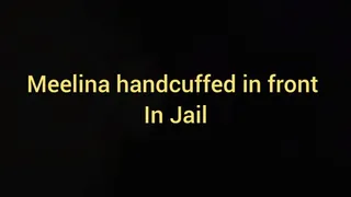 Meelina handcuffed in front into jail