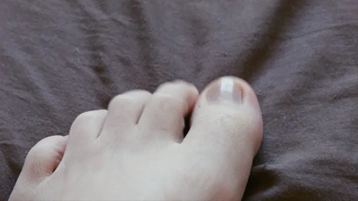 Cute Male Toes Close Up