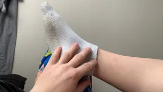 Foot and Sock Tease
