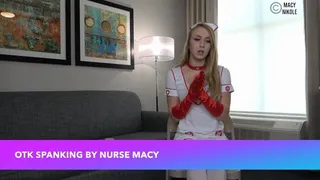 OTK Spanking By Nurse Macy