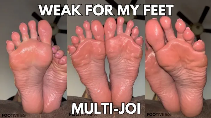 Weak for My Feet JOI Domination - Ivys Feet - Footivities