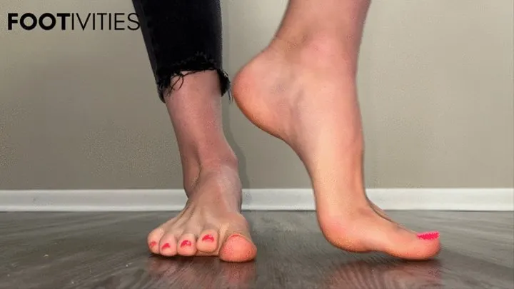 Foot Crush Onion Feet Video POV