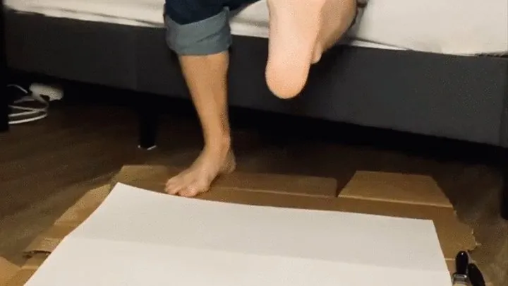 Painting with Feet