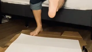 Painting with Feet