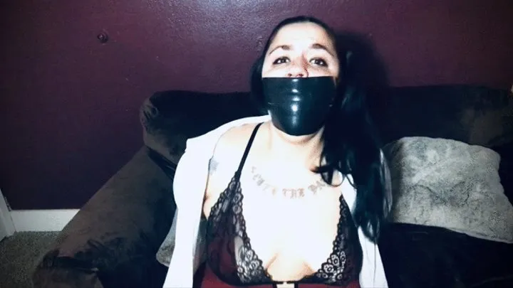 Gagged damsel