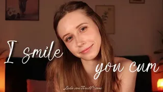 I Smile, You Cum - Face Fetish, Premature Ejaculation, Verbal Humiliation - A Femdom POV Clip by Leda von Thrill - HD Video MP4