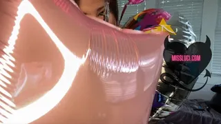 Helium Balloon Play + Squeaky Voice + Bubblegum Bubbles