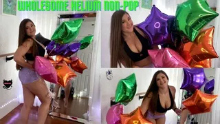 Wholesome Helium Mylar Non-Pop Flirt