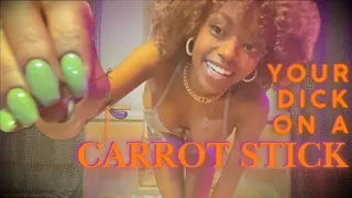 Rabbit Hole Desires: your dick on a Carrot Stick