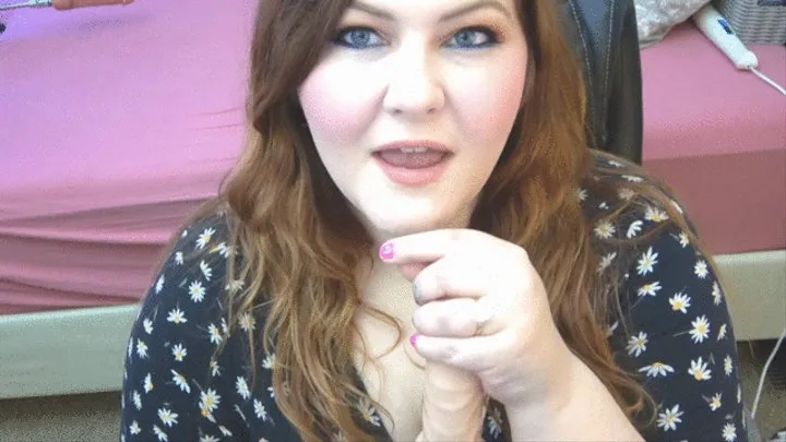 BBW Strokes Your Cock till you CUM