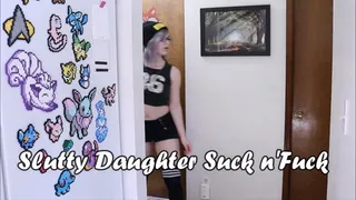 Step-Daughter is a SLUT-succ n fucc