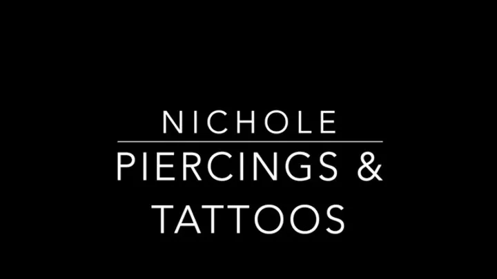 Tattoo & Piercing Exploration While Smoking