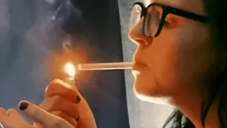 Smoking Closeup