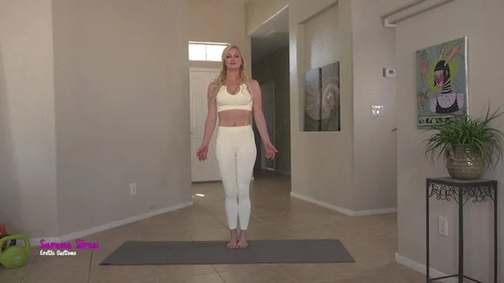 Clothed Yoga Solo with Fit, Flexible MILF Serene Siren