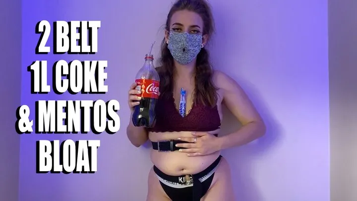 2 Belt 1L Coke & Mentos Belly Bloat