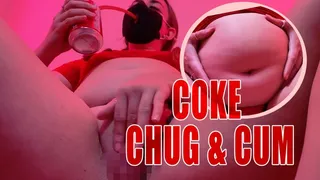 Coke Belly Bloat Chug & Cum