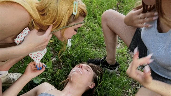 Dirty Spitting Humiliation Lezdom Outdoor