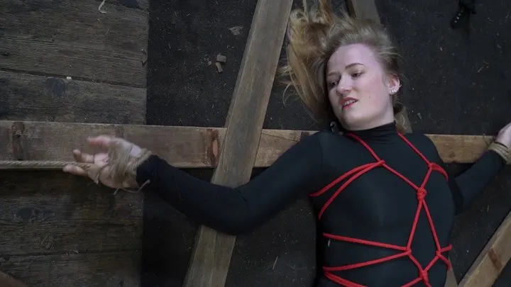 3123 Grace in Attic Bondage Challenge