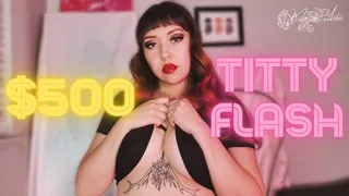 $500 Titty Flash