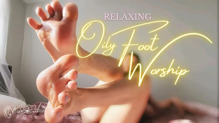 Relaxing Oily Foot Worship