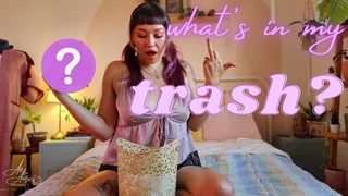 What's In My Trash?