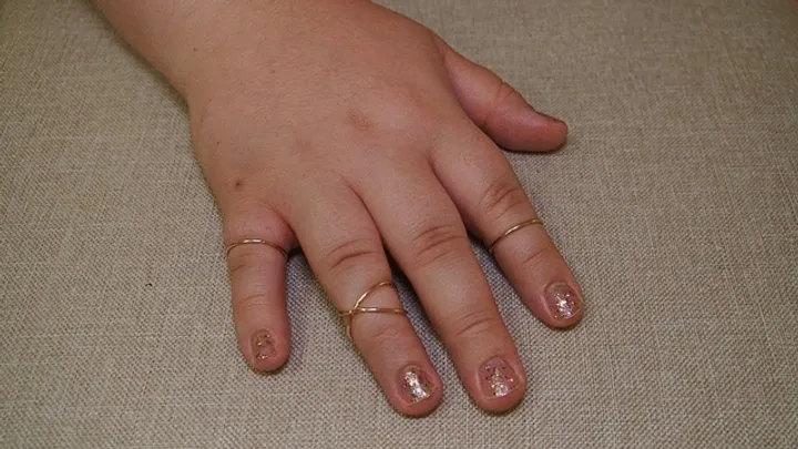 Adorable Chubby Fingers and Palm - Visual Relaxation