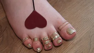 #5 BBW Golden Feet