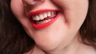 Beauty in sharp teeth - (no talking)