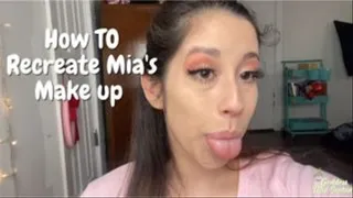 How To Recreate Mia's Make up