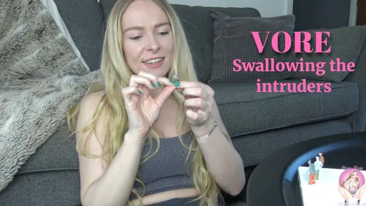 Vore - swallowing the intruders