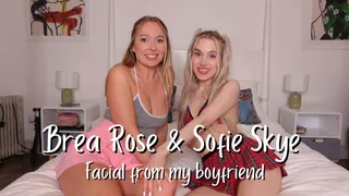 Facial from my boyfriend