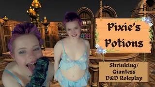 Pixie's Potions! Shrinking Fetish Fun - - Ezra Faith