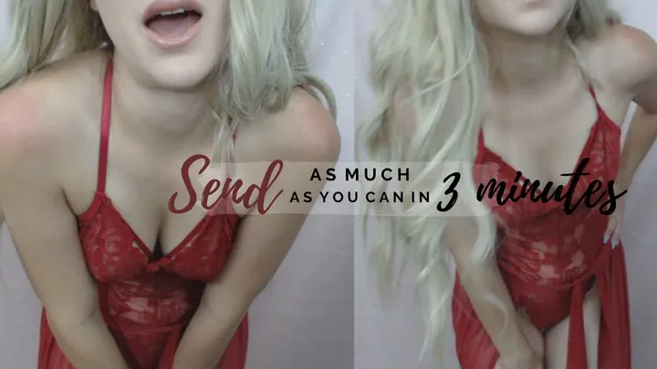 Send As Much As You Can In 3 Minutes (14 Days Of Valentine's Tasks Series)