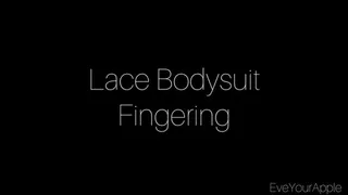 Lace Bodysuit Fingering