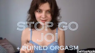 Stop Go JOI Game with Ruined Orgasm